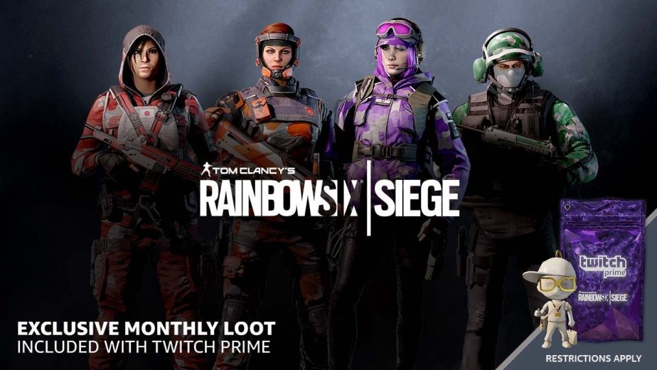 The first wave of Rainbow Six Siege Prime Loot is now available.