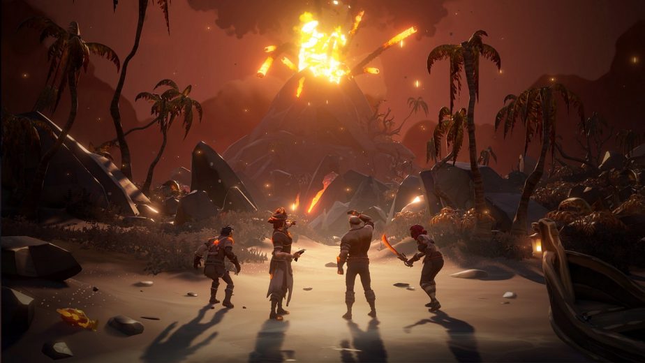 Sea of Thieves players can now enter the Forsaken Shores.