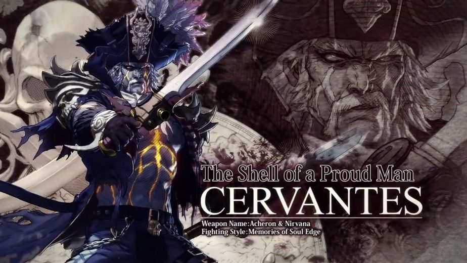 Cervantes returns to the Soulcalibur fray.