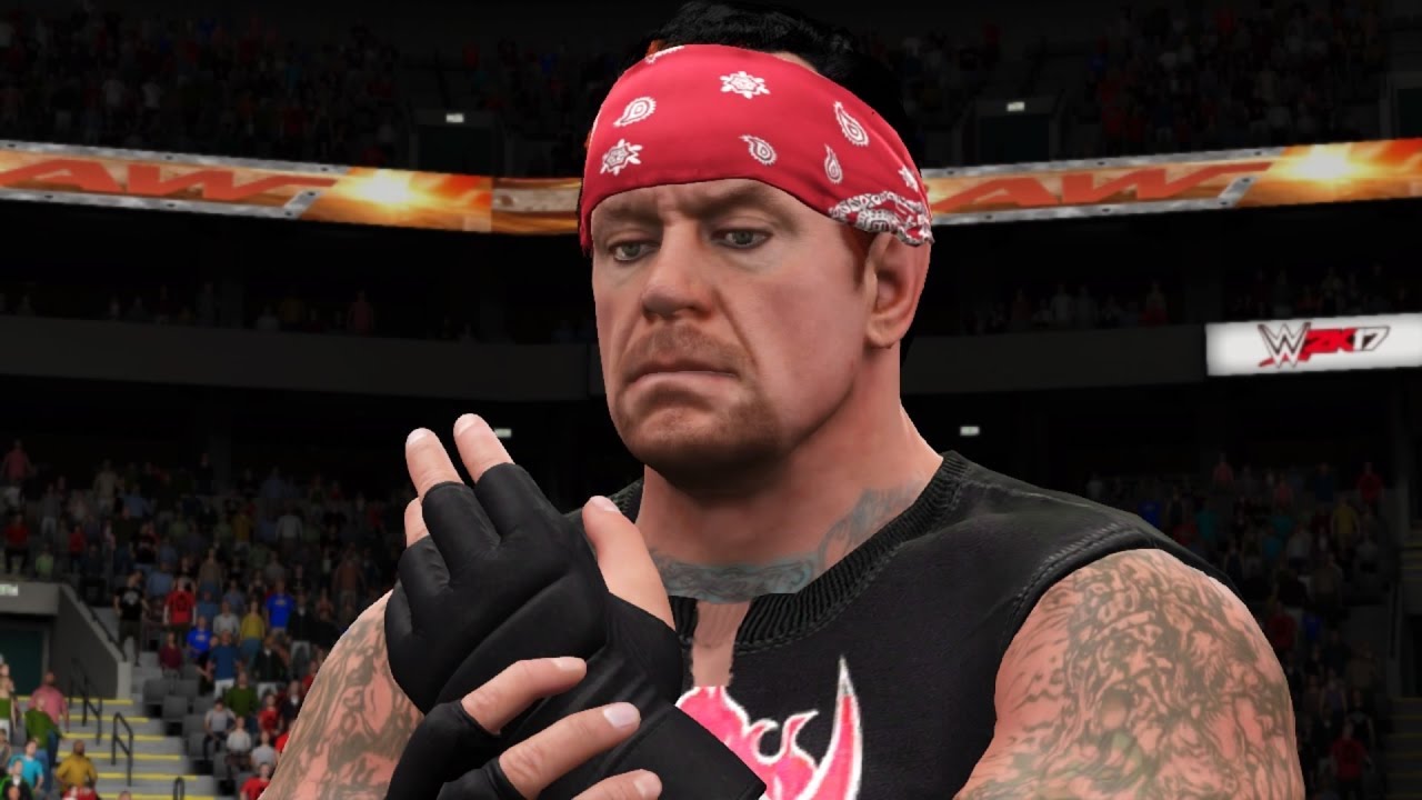 A look at the previous "Big Evil" Undertaker from the WWE 2K18 game.