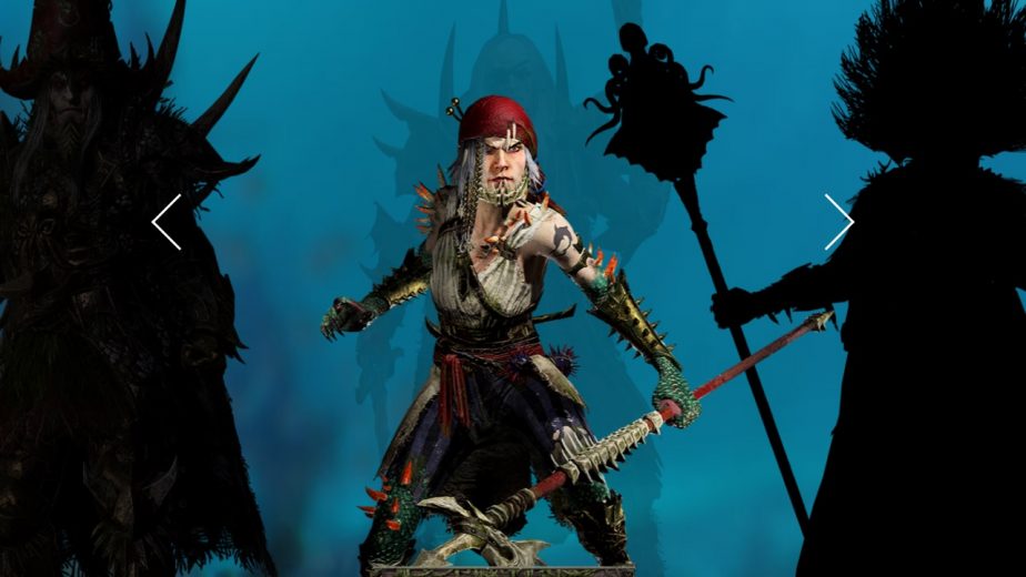 Aranessa Saltspite is a Unique Vampire Coast Legendary Lord