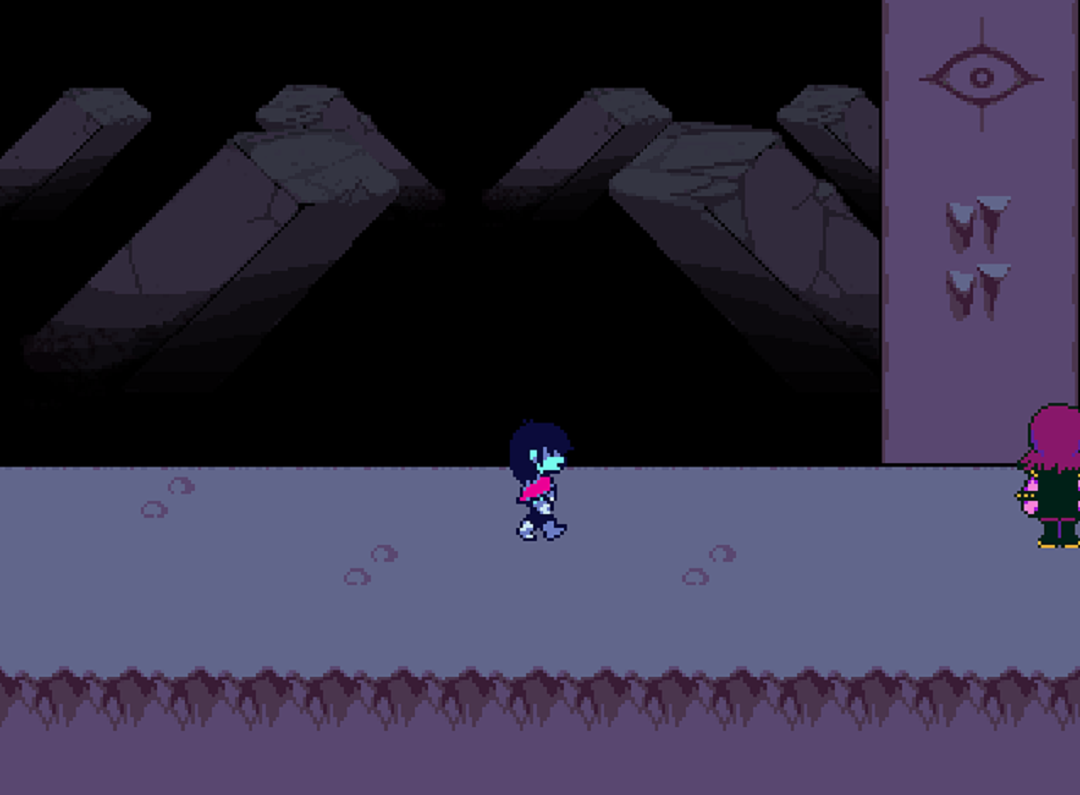 In Undertale spin-off Deltarune, players take on the role of Kris.