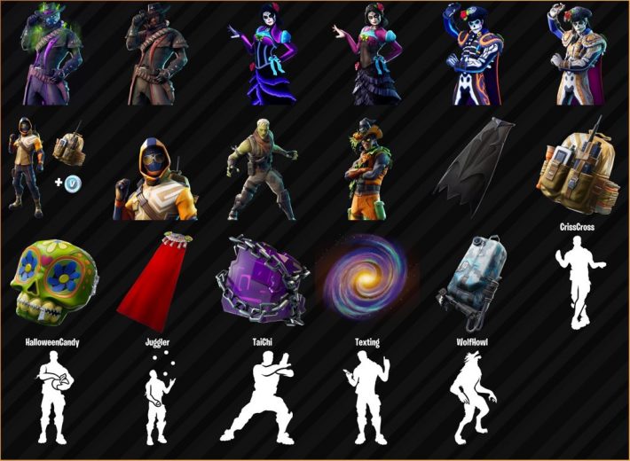 More Fortnite Halloween skins have been data mined