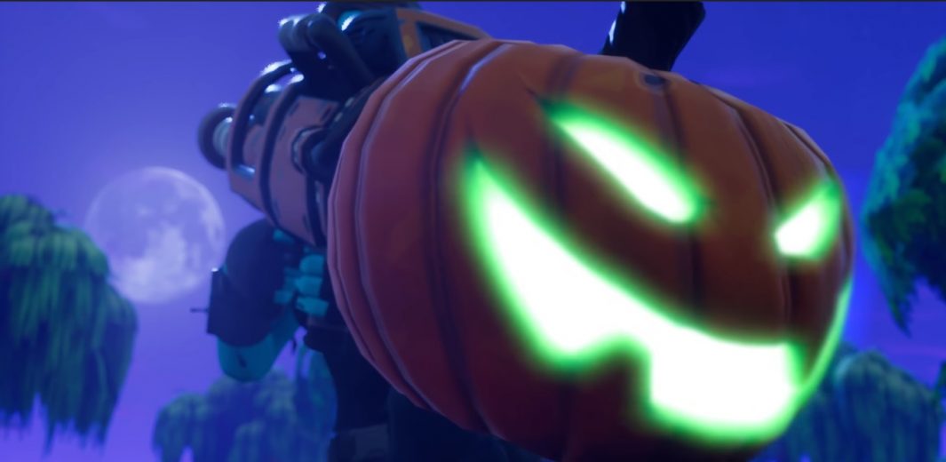 The Pumpkin Launcher was a season 1 Fortnite weapon