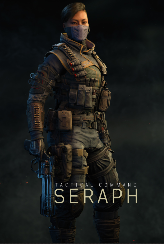 CALL OF DUTY BLACK OPS 4 SPECIALIST: SERAPH Tactical Command.