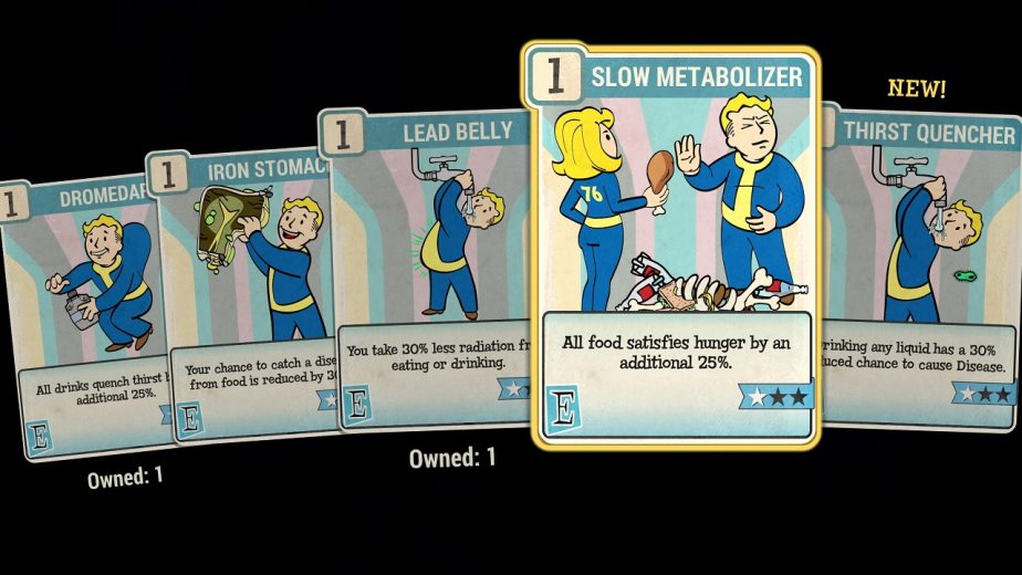 S.P.E.C.I.A.L. - All Fallout 76 Cards Revealed So Far