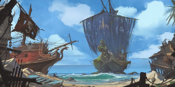 The Lamprey is Cylostra Direfin's Personal Ship