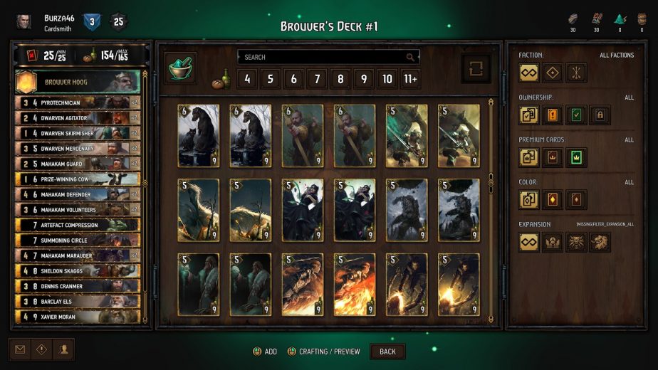 The Open PTR Gives Players 5 Days to Play Gwent Homecoming