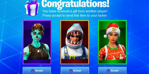 Fortnite gifting system