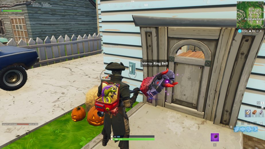 To ring doorbells and complete the challenge, an enemy will have to be inside the house