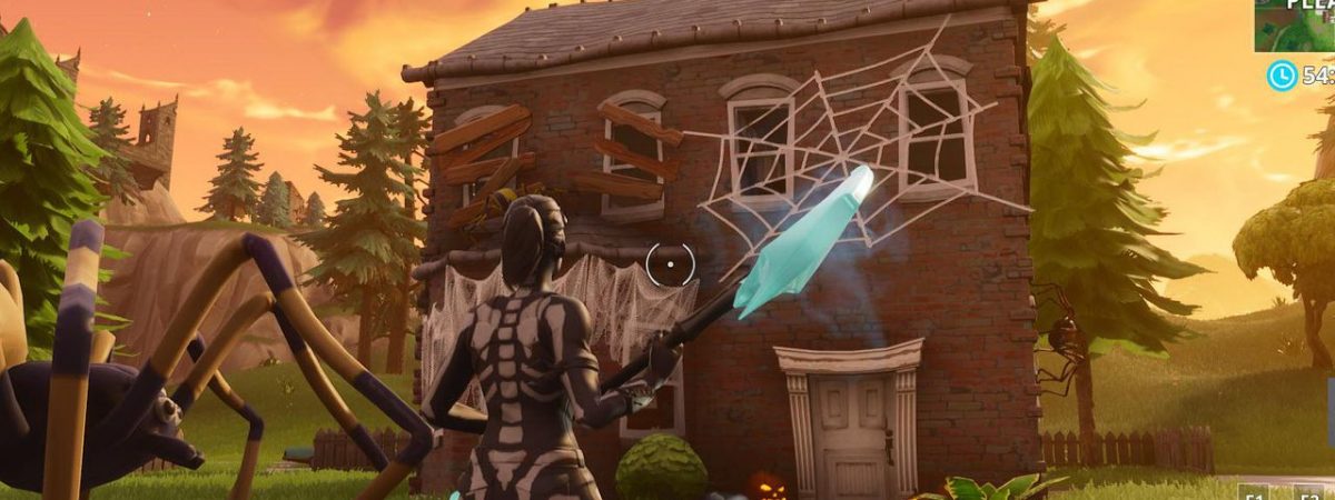 The week 4 Fortnite challenge ask of players to ring doorbells