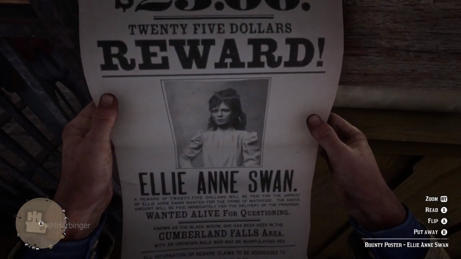 red dead redemption 2 ellie anne swan bounty guide 1