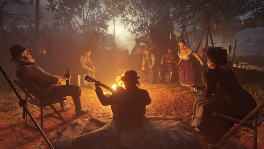 Which recognizable faces will be returning in Red Dead Redemption 2?