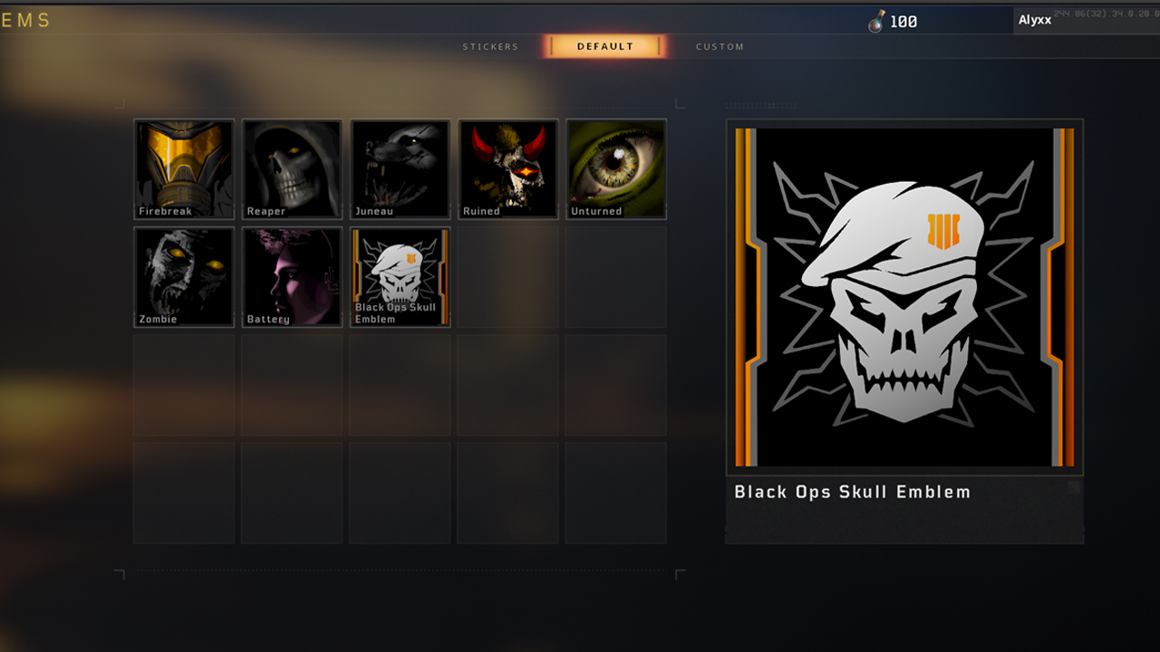 An introduction and overview to Call Of Duty Black Ops 4 emblems, stickers ...