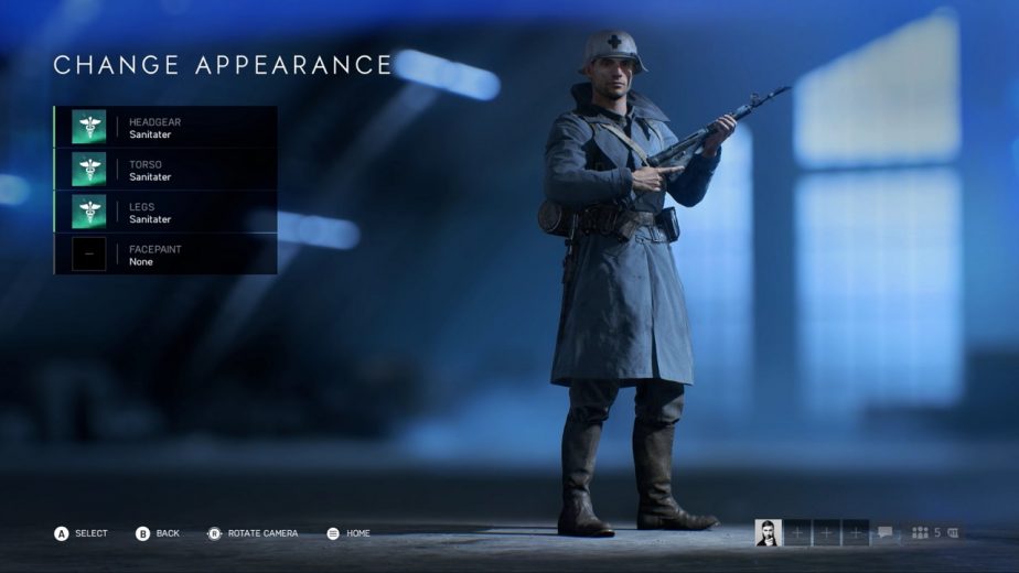 Battlefield 5 Axis Paratrooper Set Sanitater