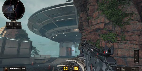 Call of Duty: Black Ops 4 map "Frequency" is set high in the mountains.