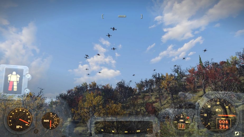 Fallout 76 Cargobots Seem To Engage In Communal Roosting