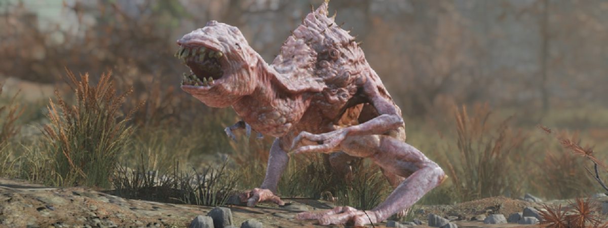 Fallout 76 Creatures - the Snallygaster