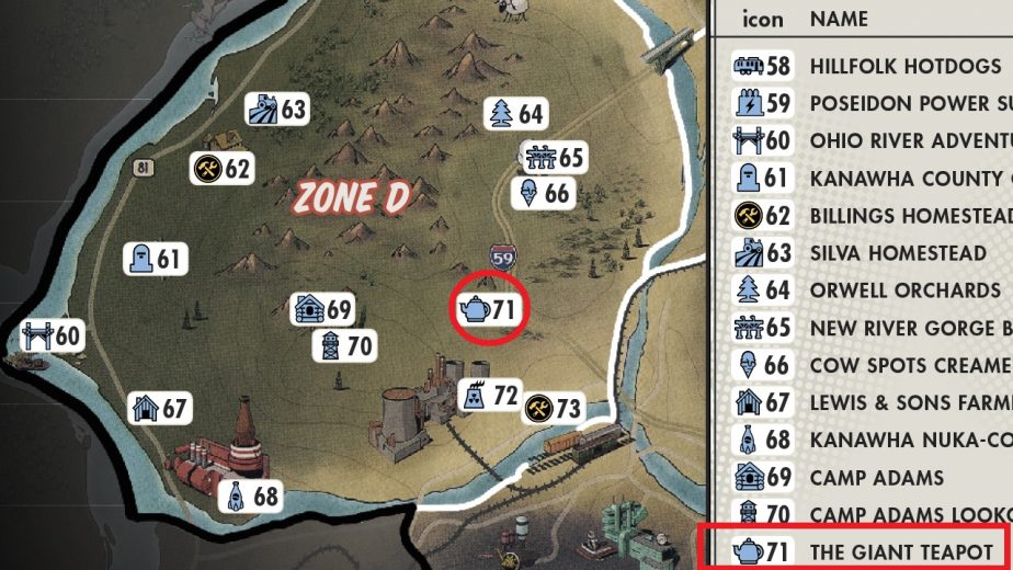 Fallout 76 Strange Brew Locations