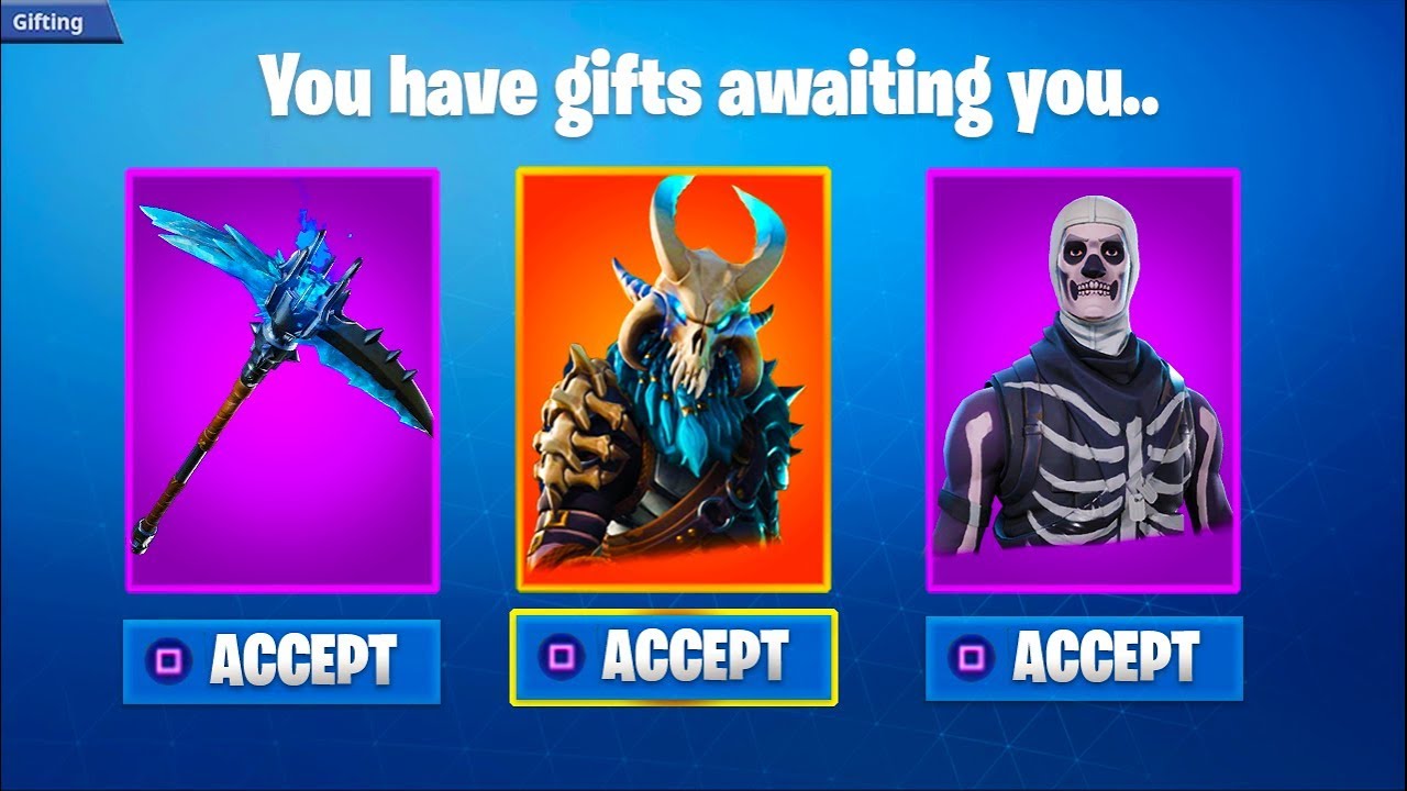 Share holiday cheer with Fortnite Gifting.