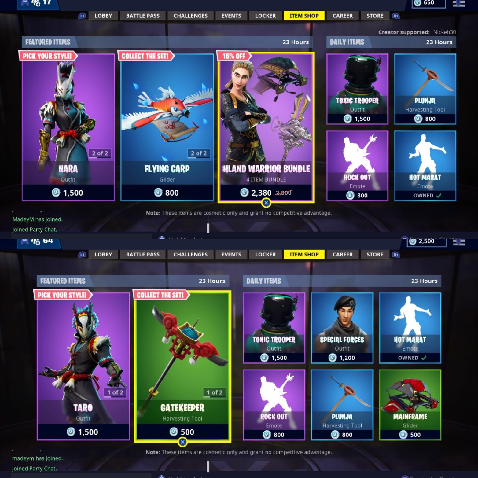 fortnite bundles for sale