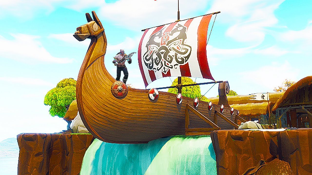 “visit a viking ship, a camel, and a crashed battle bus