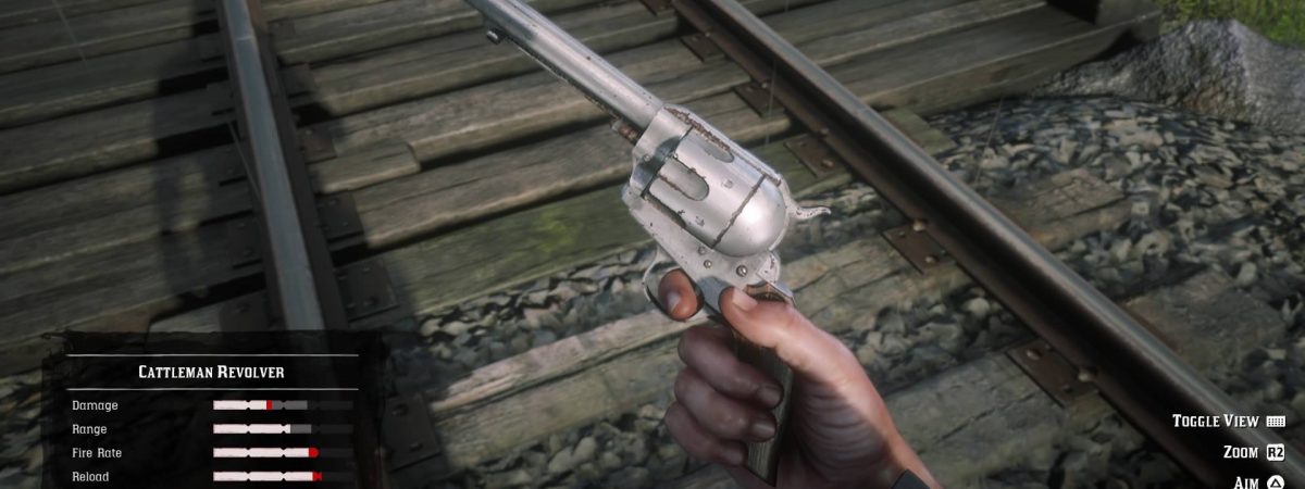 Red Dead Redemption 2: Clean your weapons to increase their stats in battle.