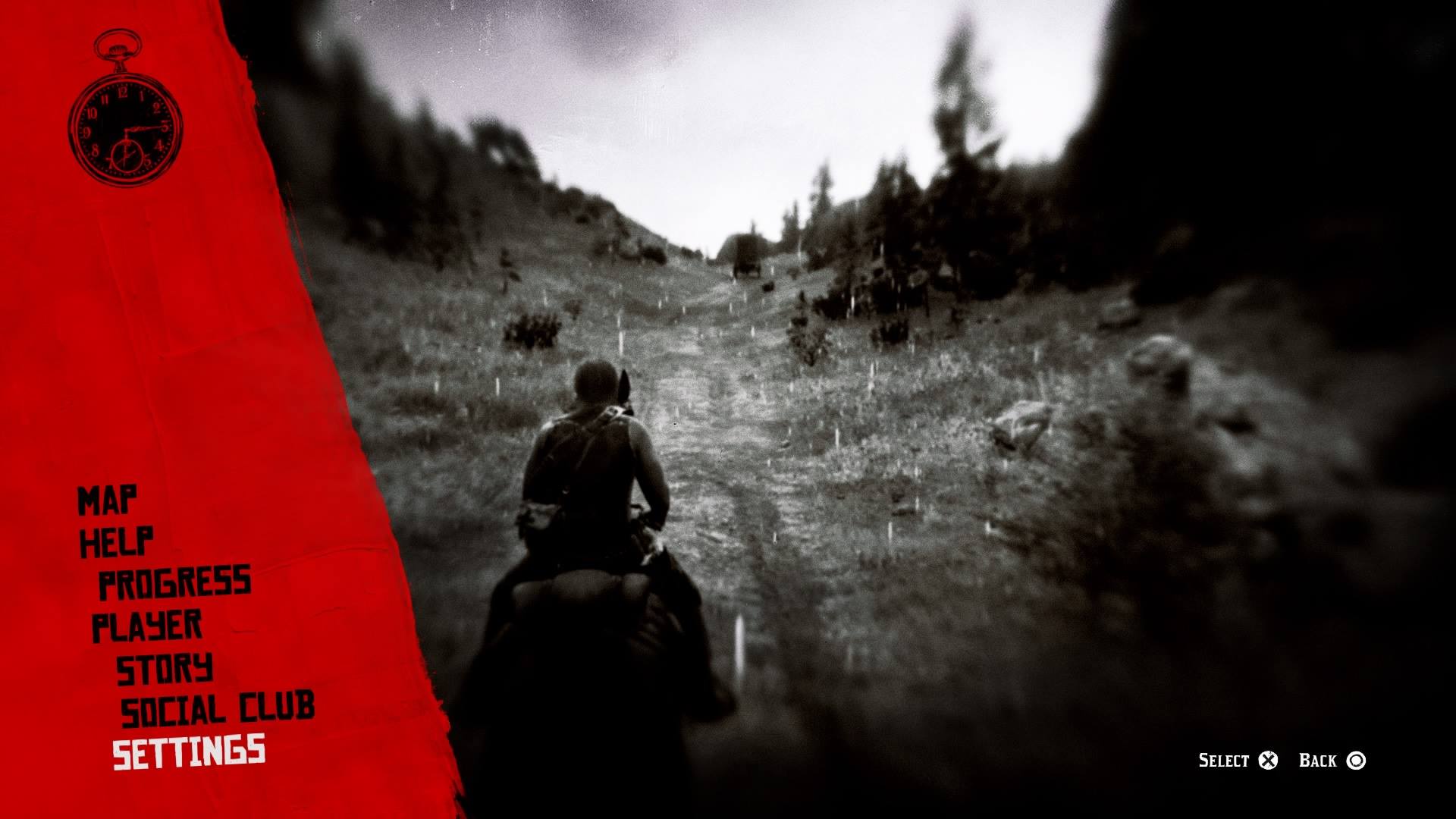 Red Dead Redemption 2: To tweak the mini-map, head into the Settings.