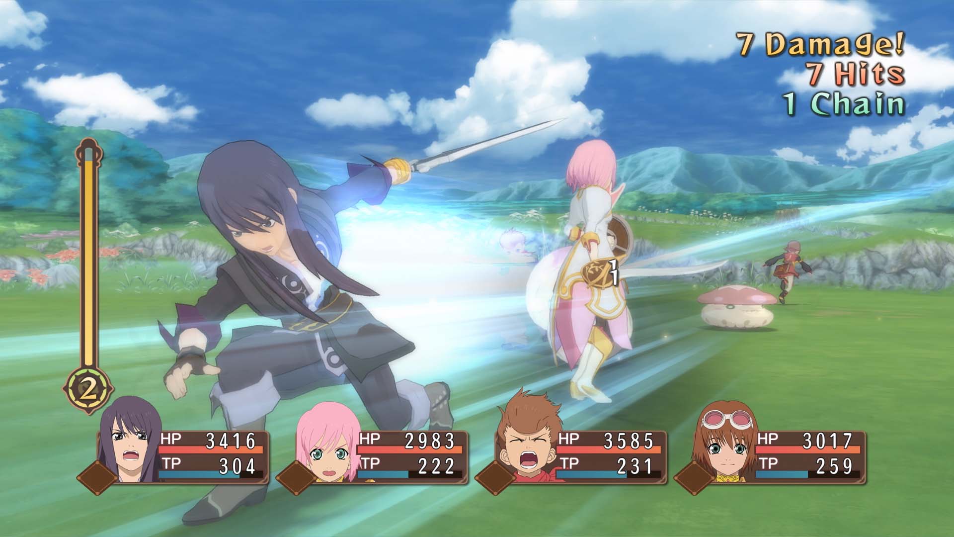 New Tales of Vesperia Combat