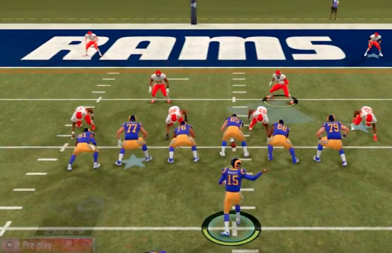 chiefs vs rams madden 19 simulation game