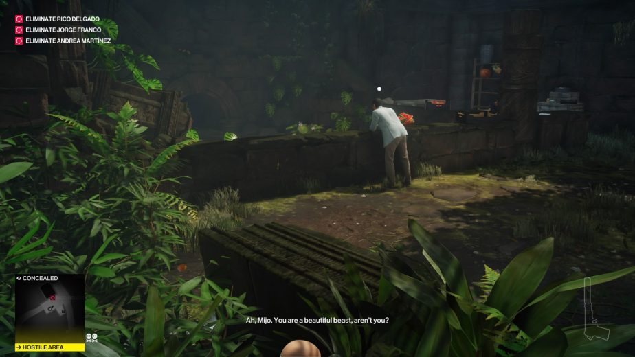 Hitman 2's deadly hippo.