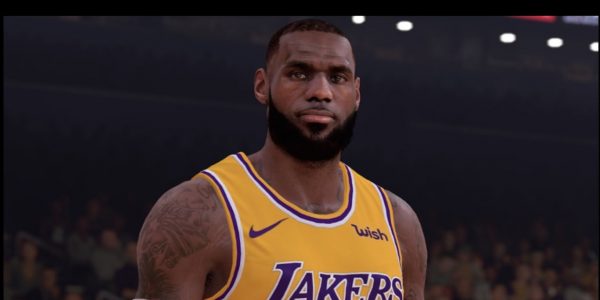 NBA 2K19 Cover Athlete LeBron James' I 