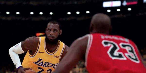 nba 2k19 highlights lebron vs jordan impressive game stats