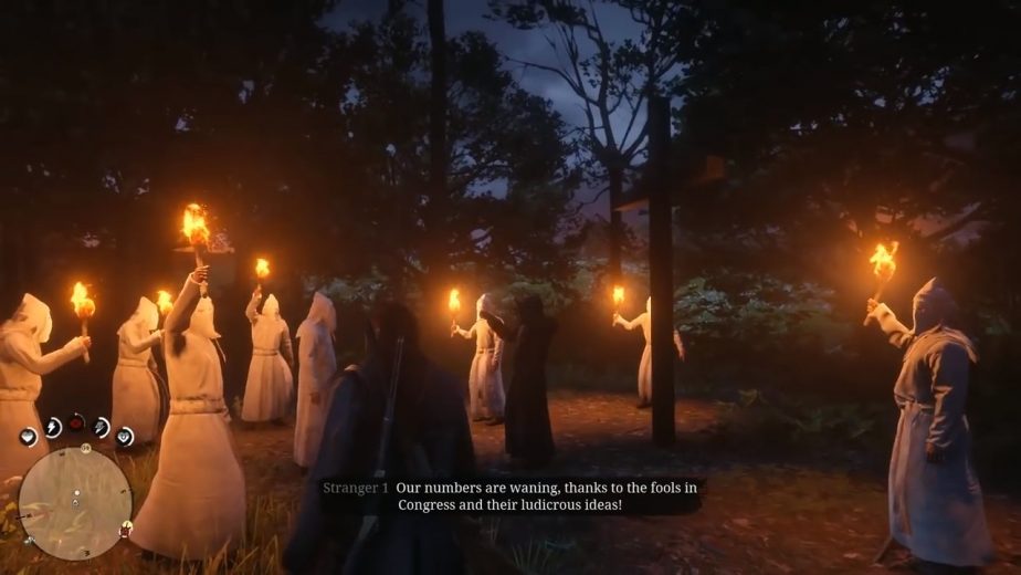 Red Dead Redemption 2's version of the KKK can be disposed of in many hilarious ways.