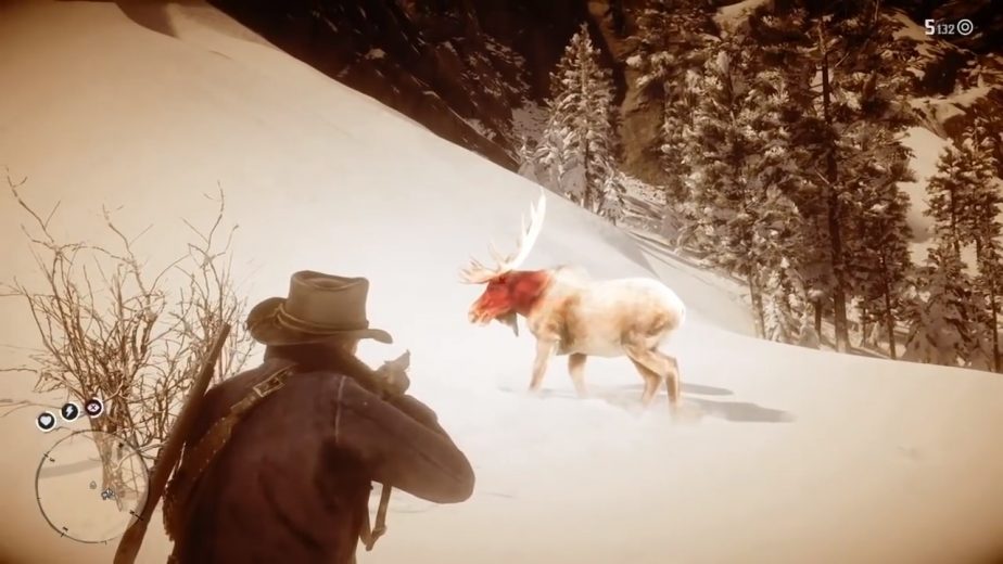Moose in Red Dead Redemption 2 can be surprisingly elusive.
