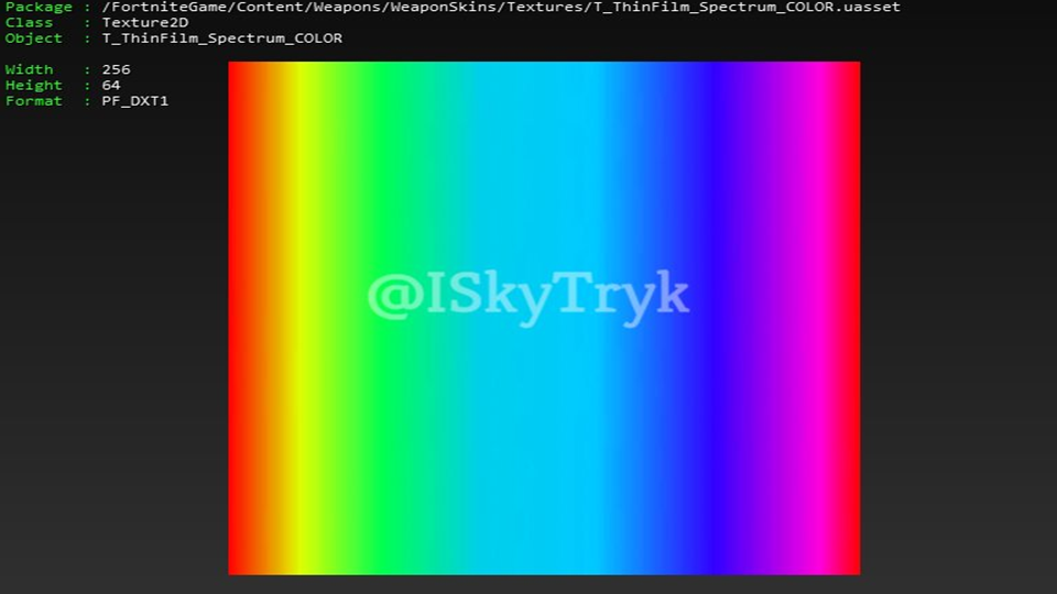 New Fortnite rainbow skin