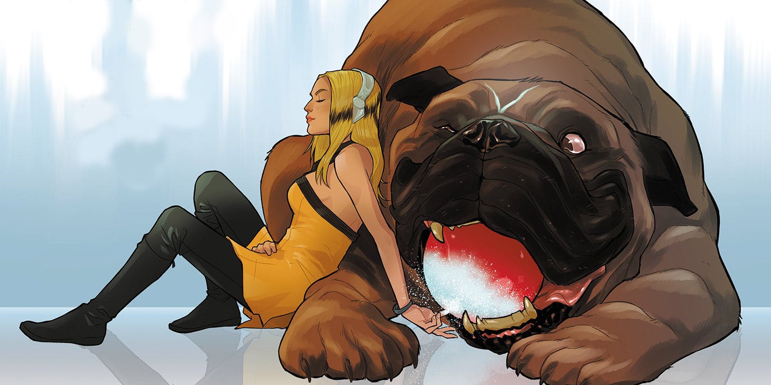 Lockjaw Enjoys A Nice Refresher From Crystal