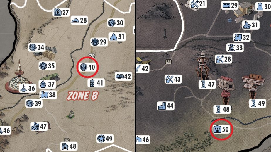 Fallout 76 Chasing Shadows Locations