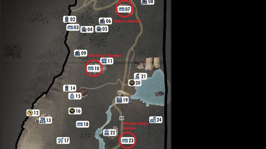 Fallout 76 Early Warnings Locations 1