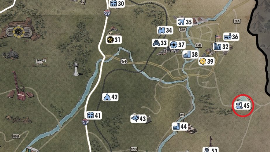 Fallout 76 Key to the Past Locations 1