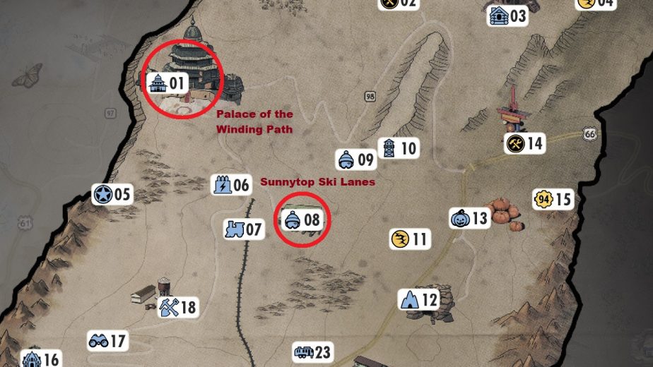 Fallout 76 Key to the Past Locations 3