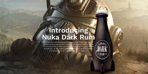 Fallout 76 Nuka Dark Rum Comes in a Plastic Bottle