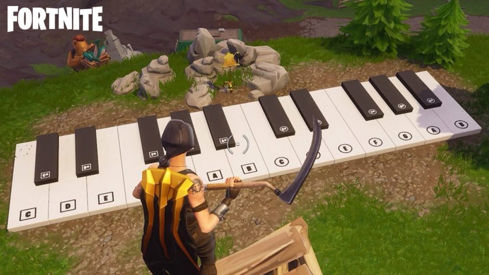 How to Complete the Sheet Music Piano Challenge in Fortnite