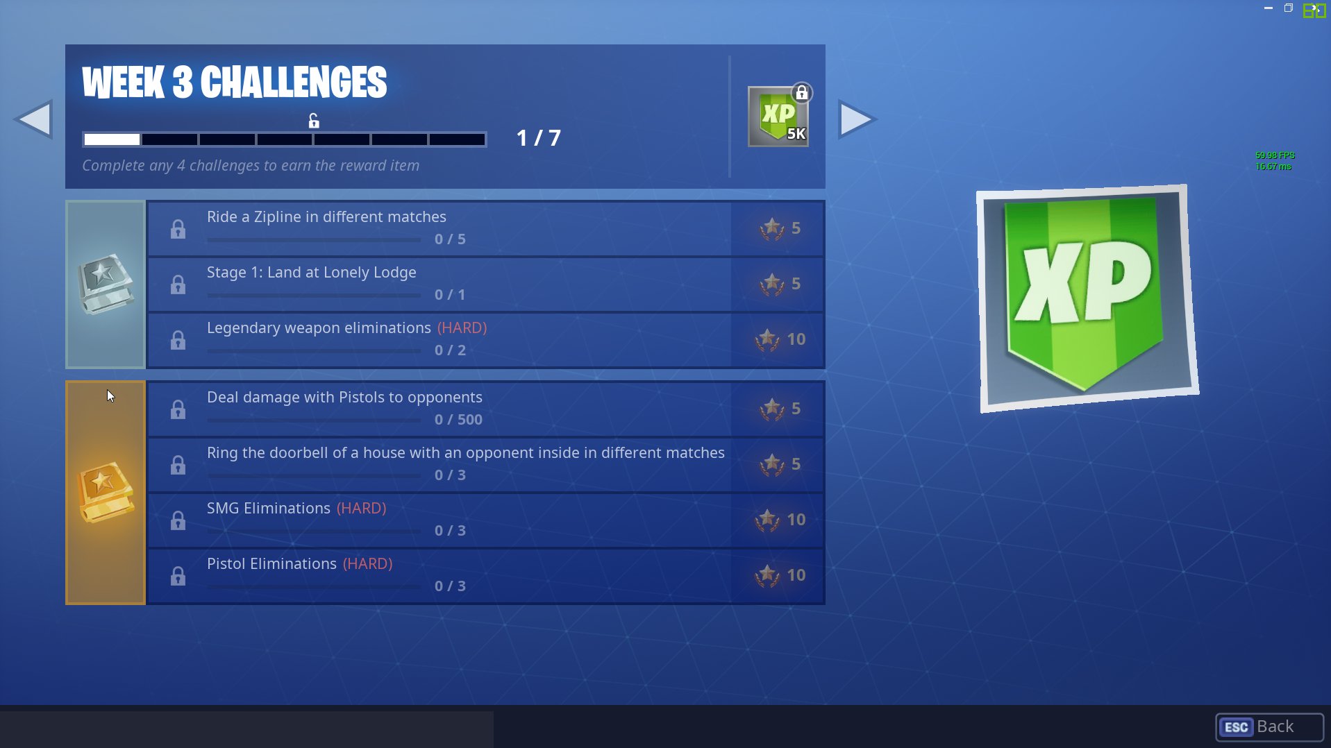 Check out the Fortnite Season 7 Week 3 Challenges.