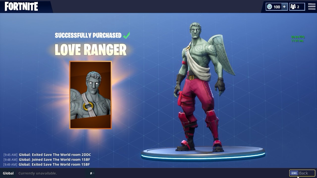 A WinterThemed Version of the Love Ranger Skin May Be Coming to Fortnite