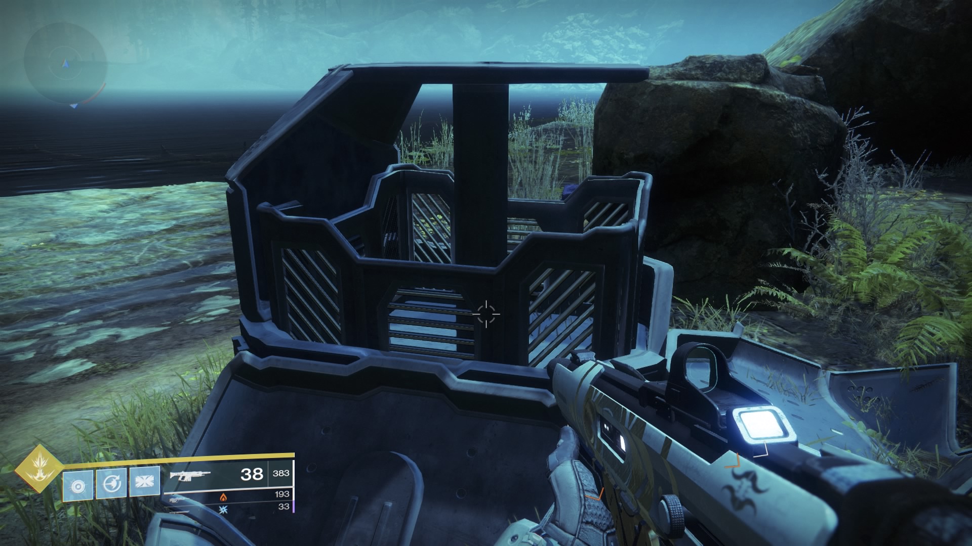 These crates contain the weapon cores for Black Armory's opening quest.
