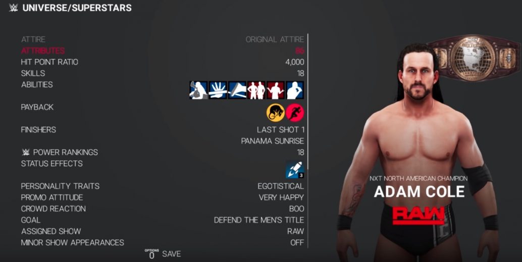 how to increase superstar attributes wwe 2k19