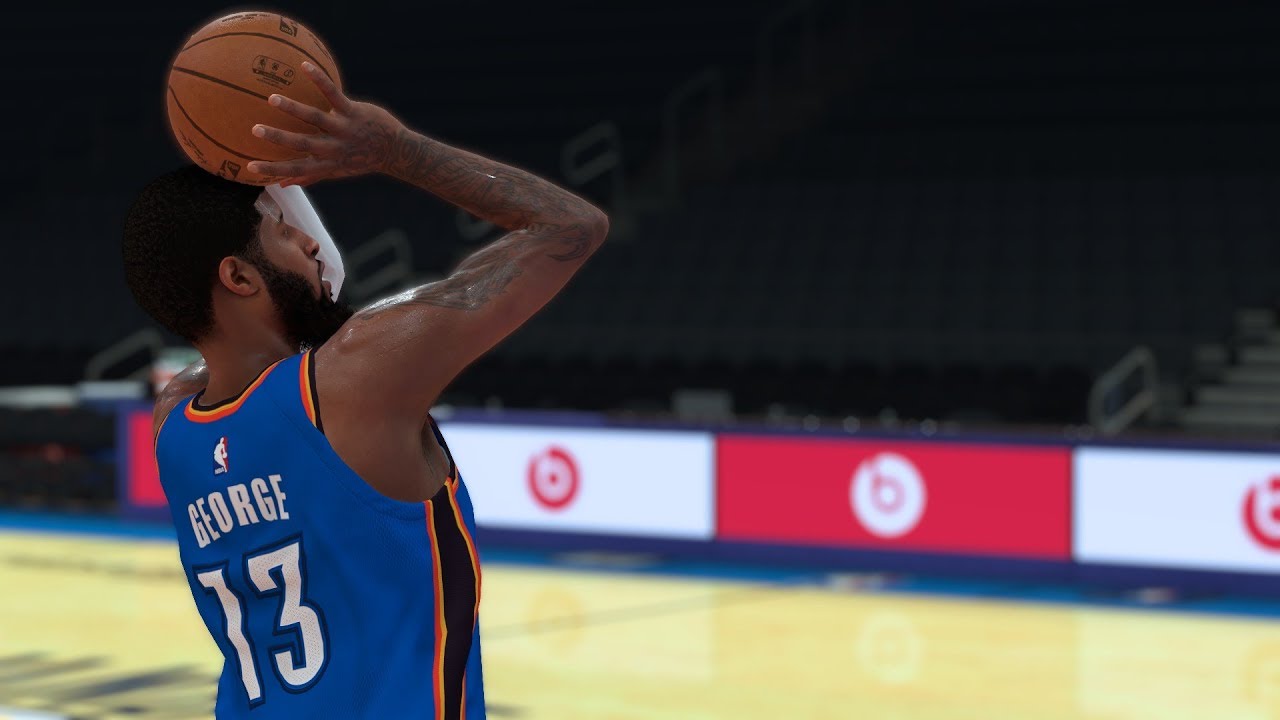 nba 2k19 paul george oklahoma city thunder