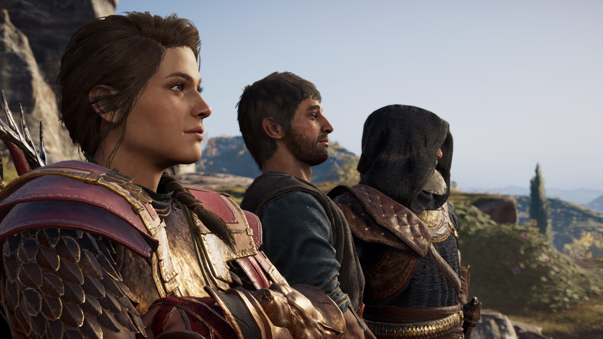 Kassandra Stands With Natakas And Darius