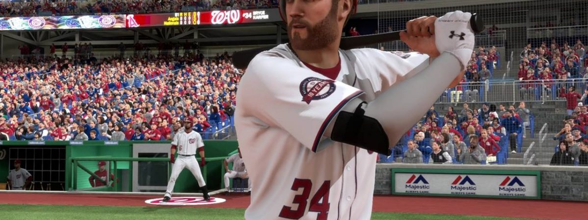 Bryce Harper MLB The Show 2019 cover